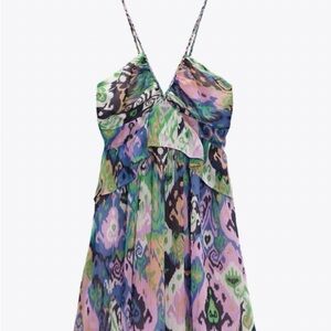 Multicolor Zara Mini Dress